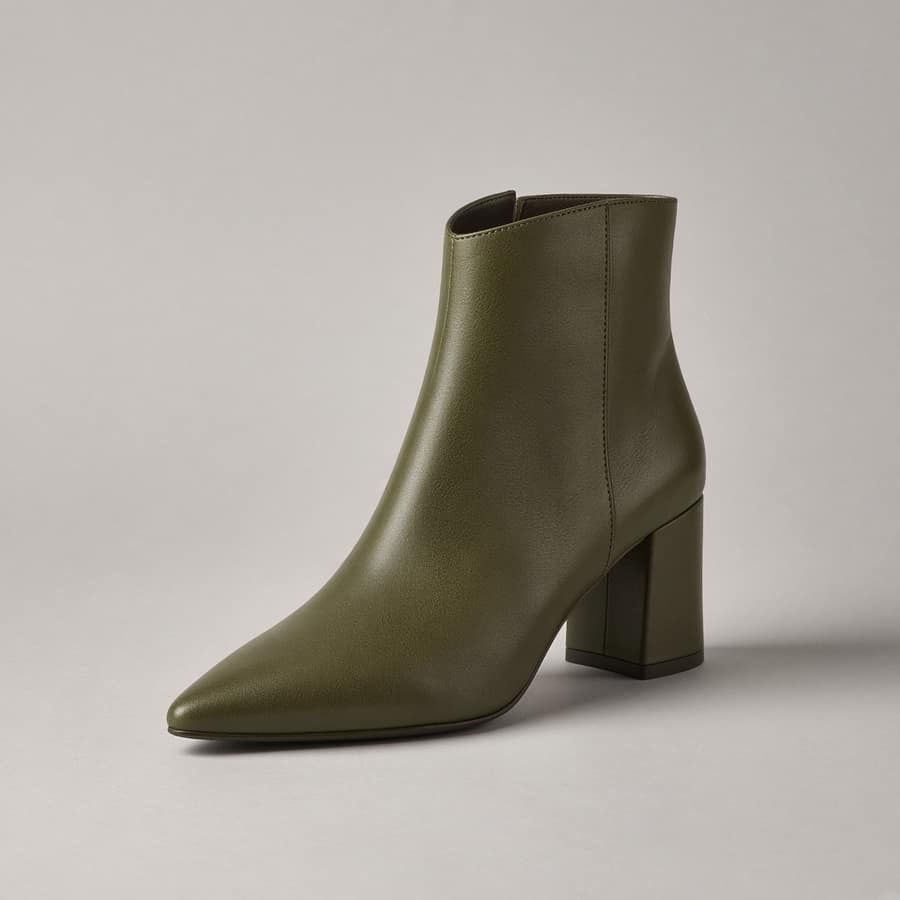 Block Heel Bootie