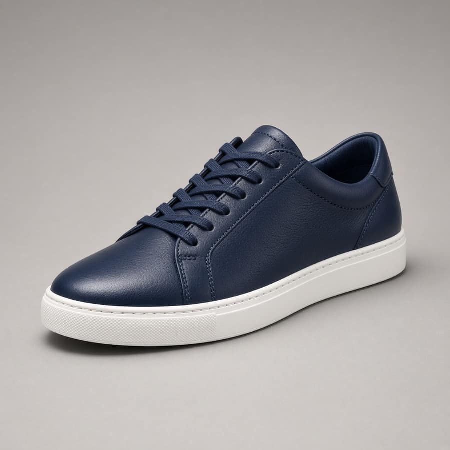 June Leather Trainer