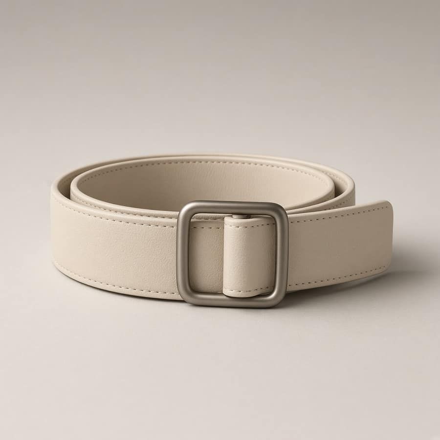 Matte Casual Belt