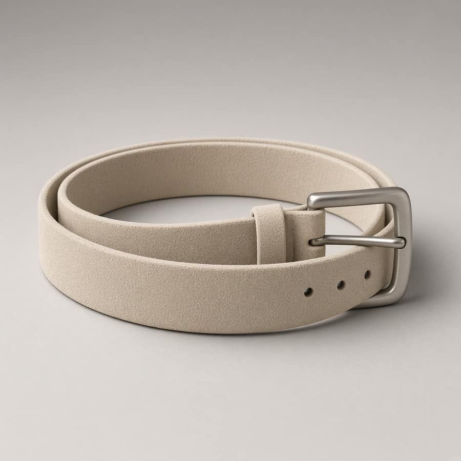 Suede Casual Belt